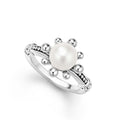 LAGOS "Luna" Fleur Pearl Ring