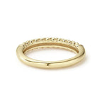 "Caviar Gold" Beaded Stacking Ring in 18kt Yellow Gold (7)