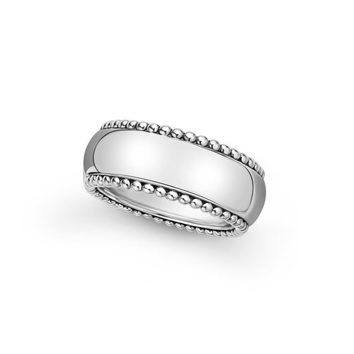 LAGOS "Anthem" Silver Band Ring (9)