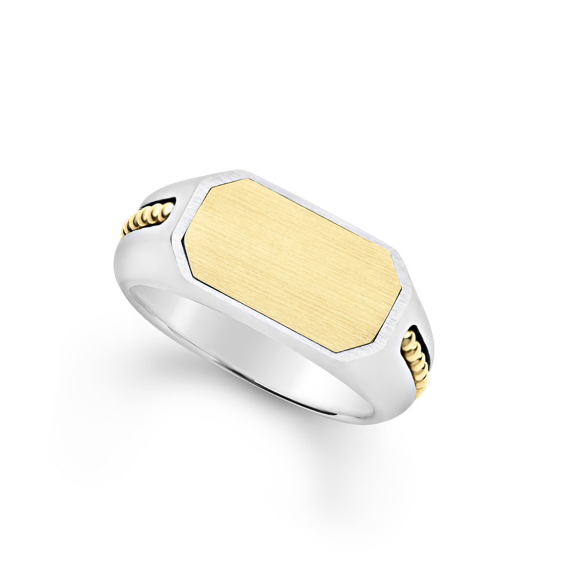 LAGOS "Anthem" Two-Tone Octagon Ring