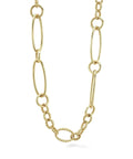 LAGOS "Signature Caviar" 18kt Yellow Gold Link Necklace, 20"