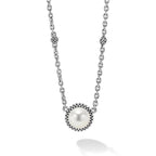"Luna" Pearl Pendant Necklace