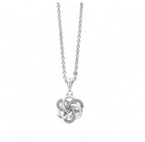 LAGOS "Love Knot" Small Sterling Silver Pendant Necklace