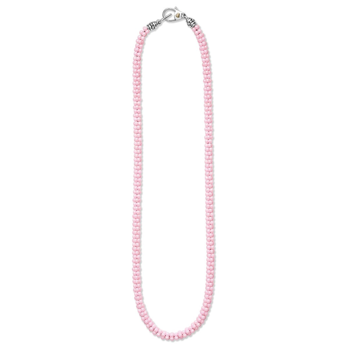 LAGOS "Pink Caviar" Ceramic Caviar Beaded 18" Necklace | Louis Anthony Jewelers