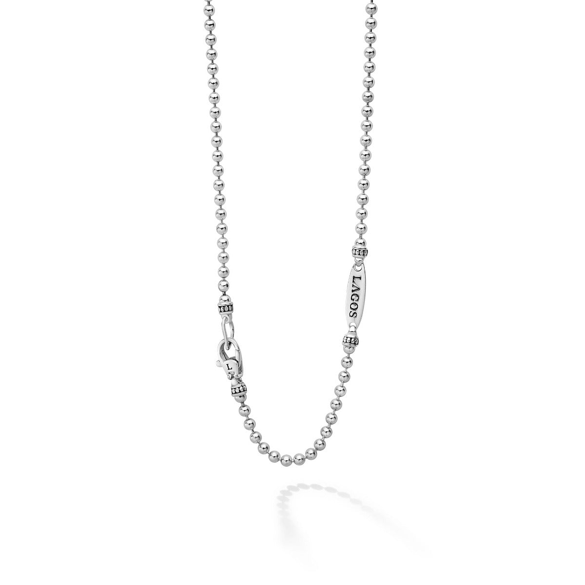 "Signature Caviar" Beaded Chain 22" Necklace