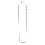 "Caviar Spark" Small Diamond Station Beaded Necklace
