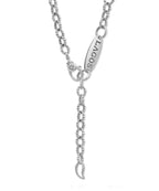 "Luna" Pearl Link 34" Necklace
