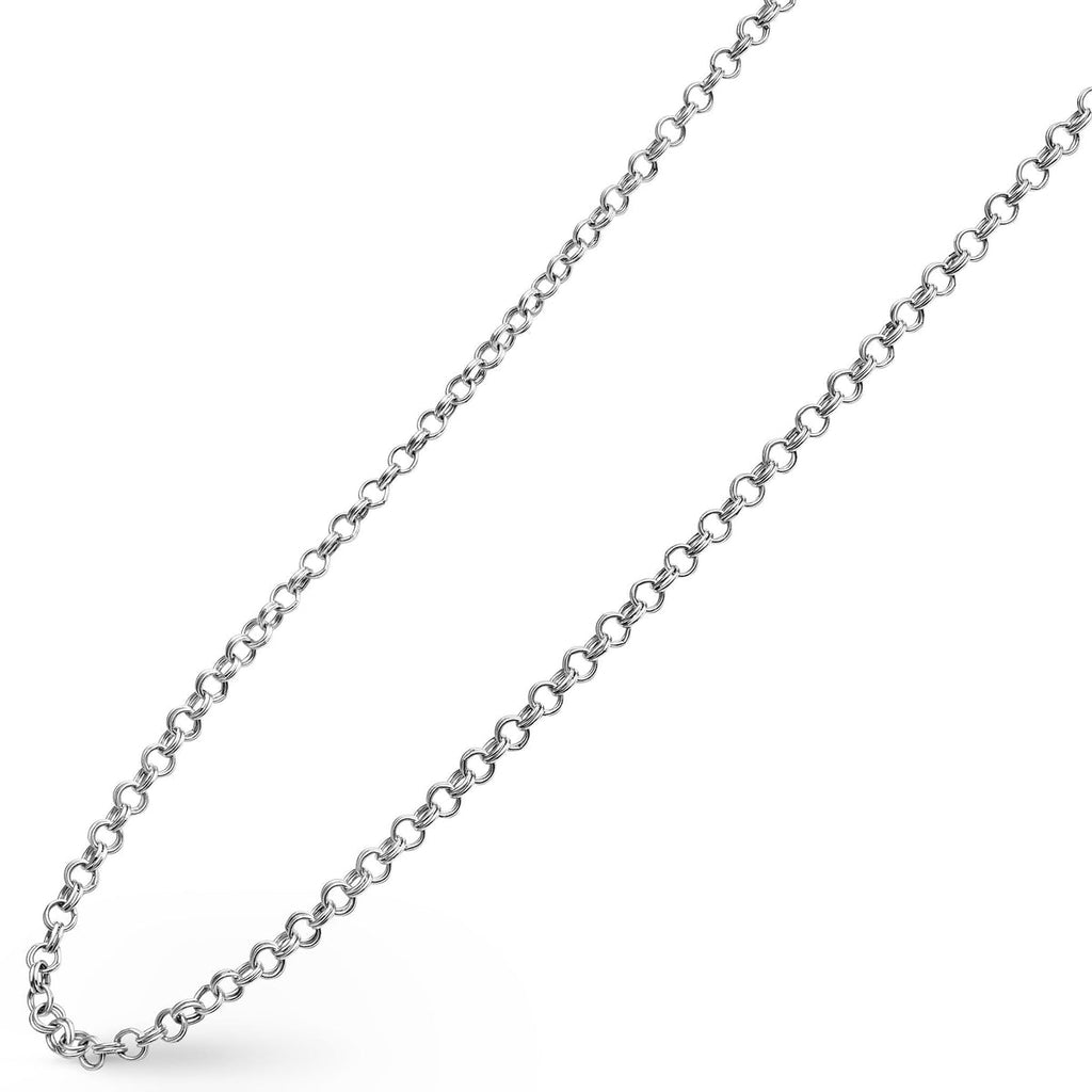 "Anthem" Silver High Jinks Link Chain 22" Necklace