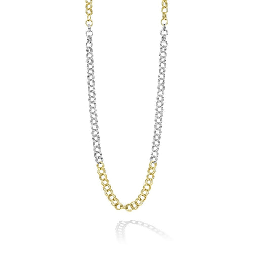 LAGOS "Anthem" Two-Tone High Jinks Link Chain Necklace