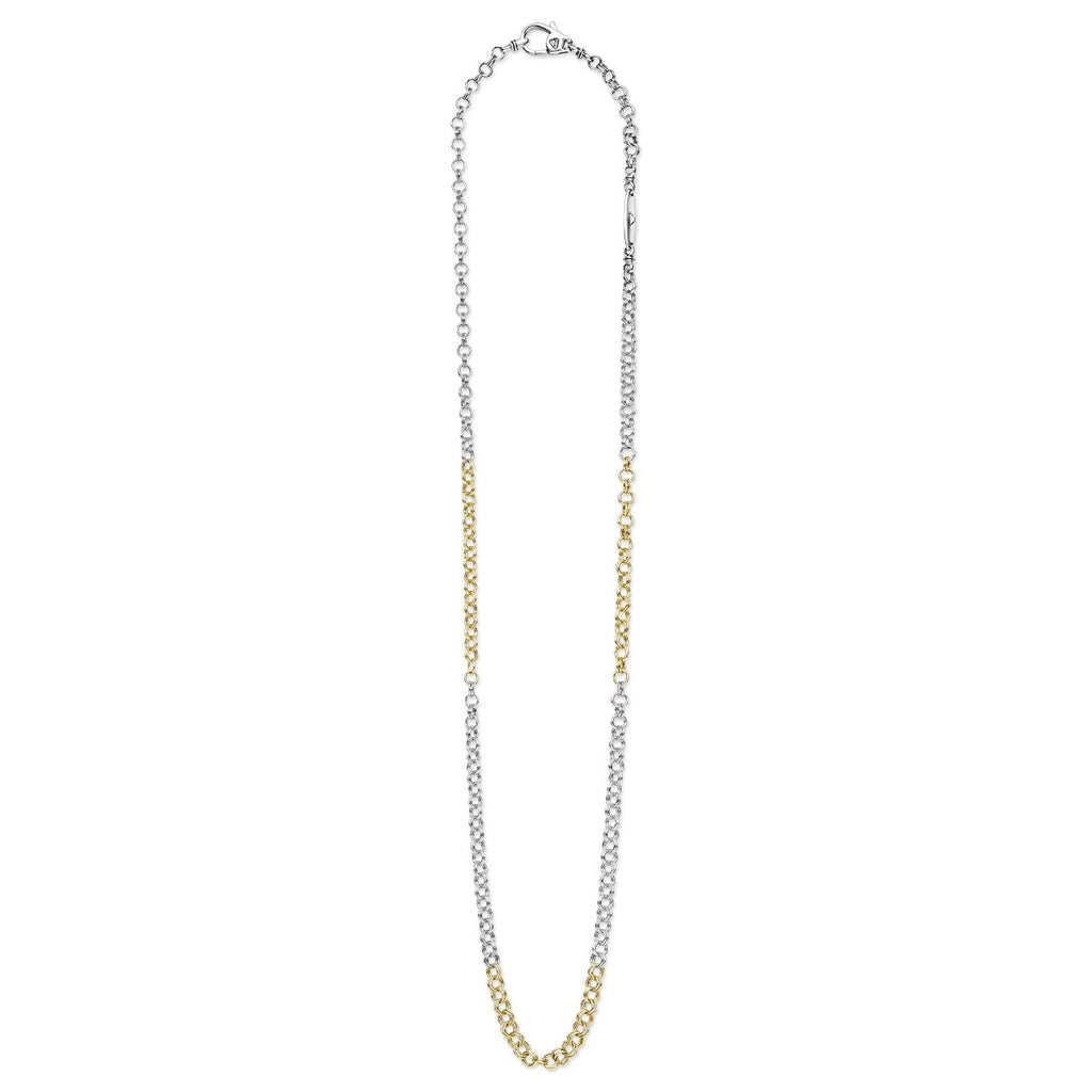 "Anthem" Two-Tone High Jinks Link Chain Necklace