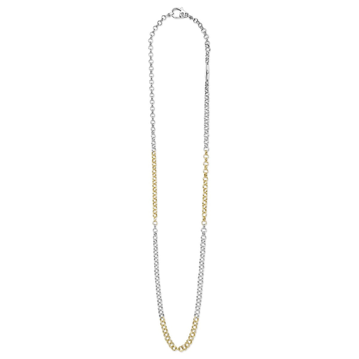 "Anthem" Two-Tone High Jinks Link Chain Necklace