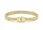 "Caviar Gold" Station 6mm Caviar Bracelet in 18kt Yellow Gold (7)