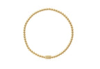 LAGOS "Caviar Gold" 3mm Bead Bracelet in 18kt Yellow Gold