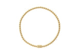 LAGOS "Caviar Gold" 3mm Bead Bracelet in 18kt Yellow Gold