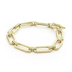 LAGOS "Signature Caviar" Gold Link Bracelet
