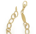 "Signature Caviar" 18kt Oval Gold Link Bracelet (7)