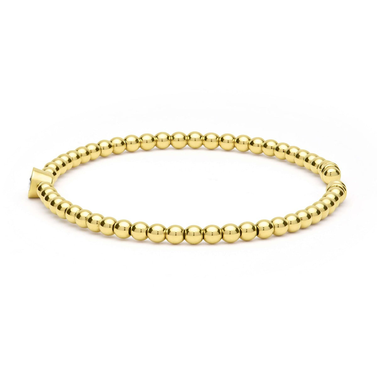 "Caviar Gold" Beaded Diamond Cuff Bracelet (7)