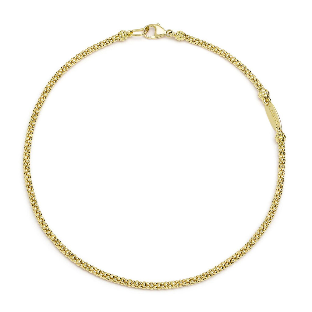 LAGOS "Anthem" 18K Gold Caviar Bracelet