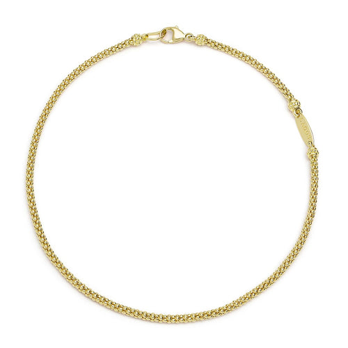 LAGOS "Anthem" 18K Gold Caviar Bracelet
