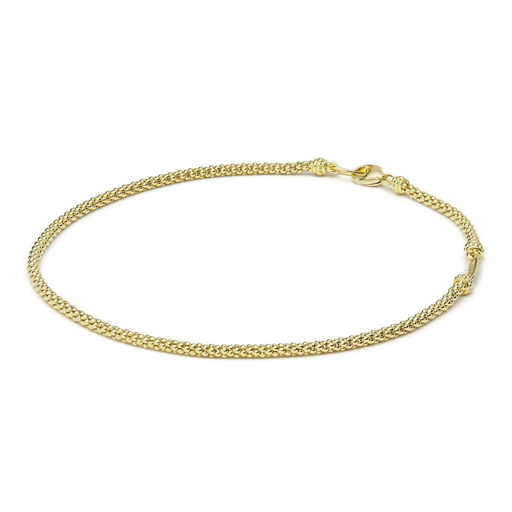 "Anthem" 18kt Gold Caviar Bracelet