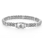 "Signature Caviar" Beaded Bracelet With 7 Smooth Stations (7)