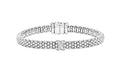 LAGOS "Embrace" Single Station X Silver Diamond Bracelet (7)