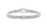 LAGOS "Embrace" Single Station X Silver Diamond Bracelet (7)