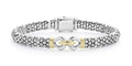 LAGOS "Derby" Two-Tone Caviar Buckle Bracelet (7)