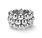 LAGOS "Caviar Bubbly" Silver Statement Bracelet (7)