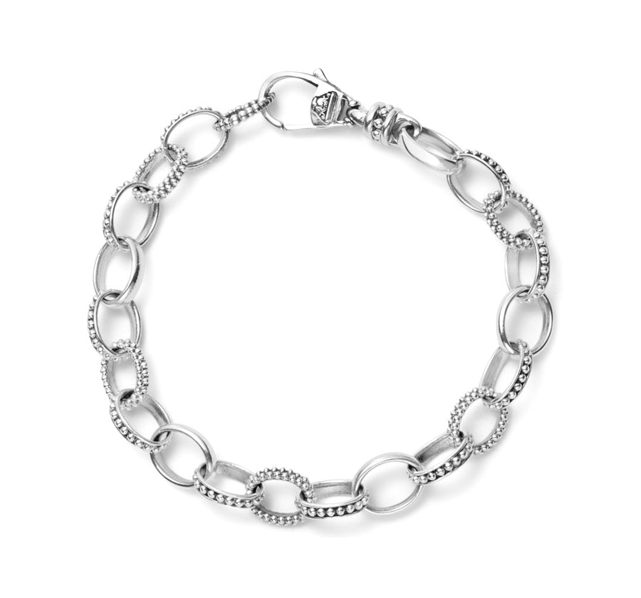 LAGOS "Signature Caviar" Bead Link Bracelet