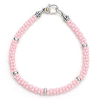 LAGOS "Pink Caviar" Five Station Ceramic Bracelet | Louis Anthony Jewelers