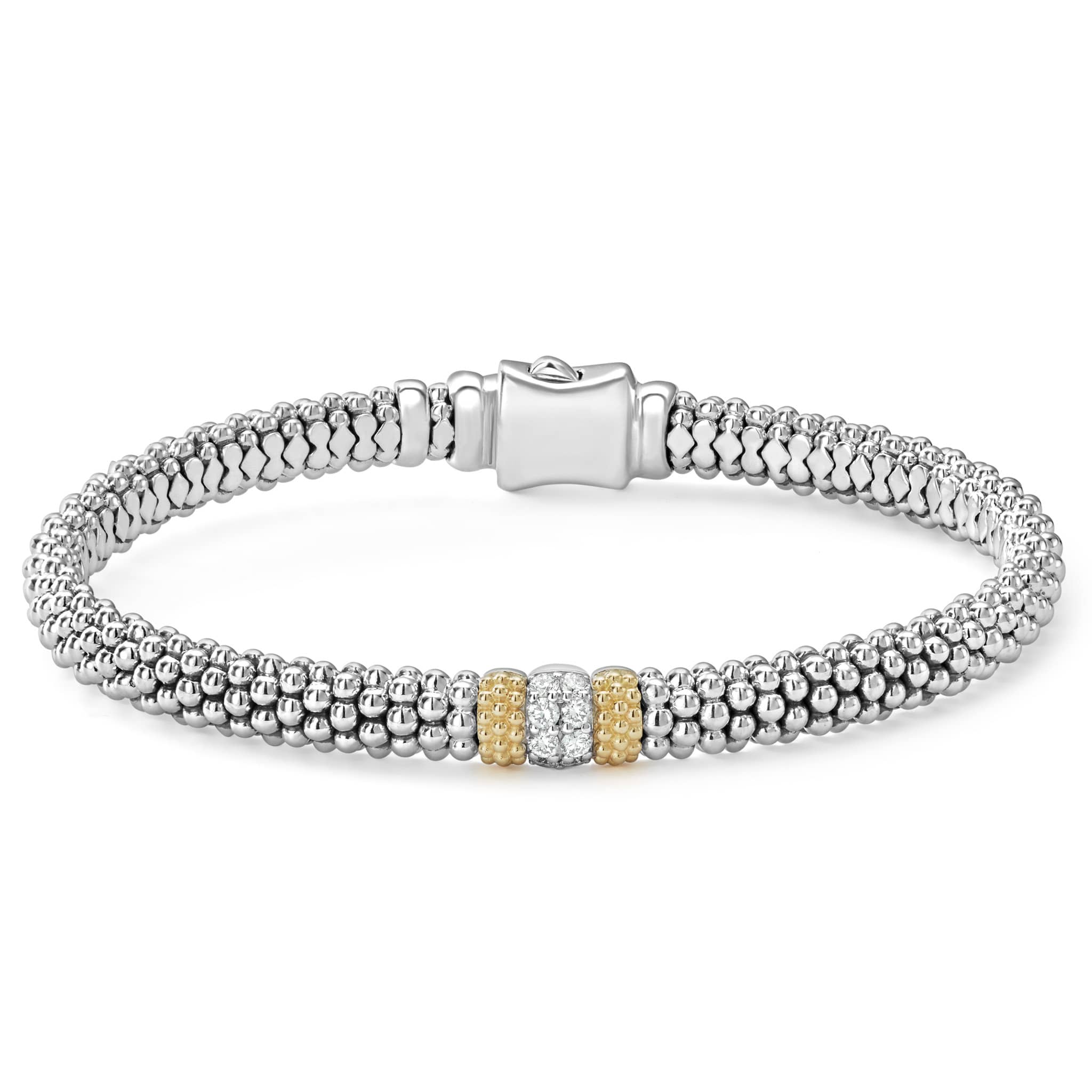 "Caviar Lux" Diamond Caviar Bracelet (7)