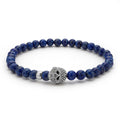 LAGOS "Anthem" Lapis Skull Bracelet (8)