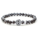 LAGOS "Anthem" Snowflake Obsidian Skull Bracelet (8)