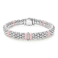 LAGOS "Pink Caviar" Single Station Diamond Caviar Bracelet (7)