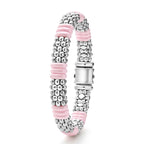 "Pink Caviar" Ceramic Caviar Beaded Bracelet (7)