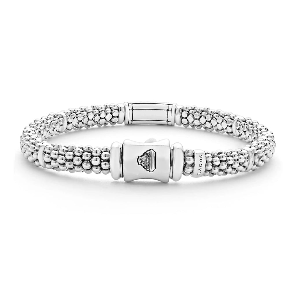 "Signature Caviar" 6mm Caviar Diamond Bracelet