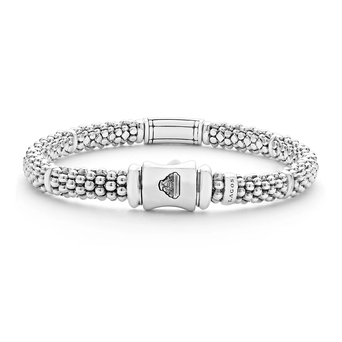 "Signature Caviar" 6mm Caviar Diamond Bracelet