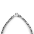 "Signature Caviar" Two-Tone Station Bracelet (7)