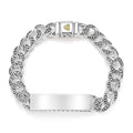 LAGOS "Anthem" Silver Engravable ID Curb Link Bracelet