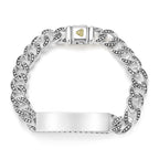 LAGOS "Anthem" Silver Engravable ID Curb Link Bracelet
