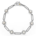 LAGOS "Luna" Fleur Pearl Link Bracelet (7) | Louis Anthony Jewelers
