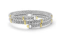 LAGOS "Signature Caviar" Two-Tone Caviar Versa Wrap Bracelet (7)