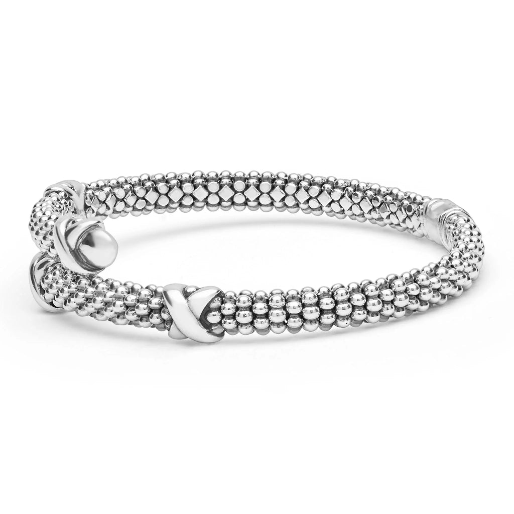 "Embrace" Silver X Station Versa Bypass Bracelet (7)
