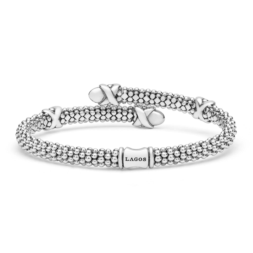 "Embrace" Silver X Station Versa Bypass Bracelet (7)
