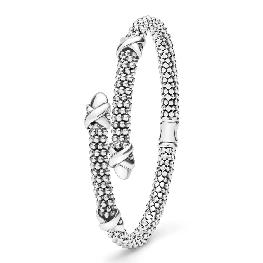 "Embrace" Silver X Station Versa Bypass Bracelet (7)