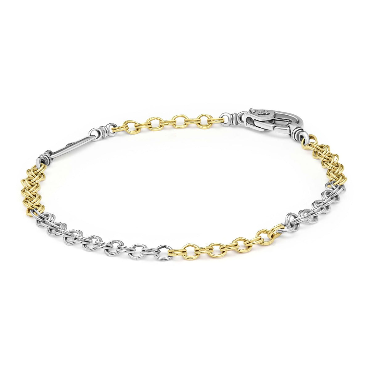 "Anthem" Two-Tone High Jinks Link Chain Bracelet (8)