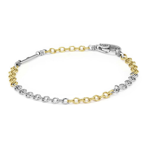 "Anthem" Two-Tone High Jinks Link Chain Bracelet (8)