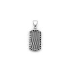 "Anthem" Black Diamond Tag Amulet