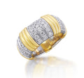 Picchiotti Xpandable™ Golden Accent Ring